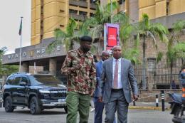 File image of Interior CS Kithure Kindiki at Nyayo House.